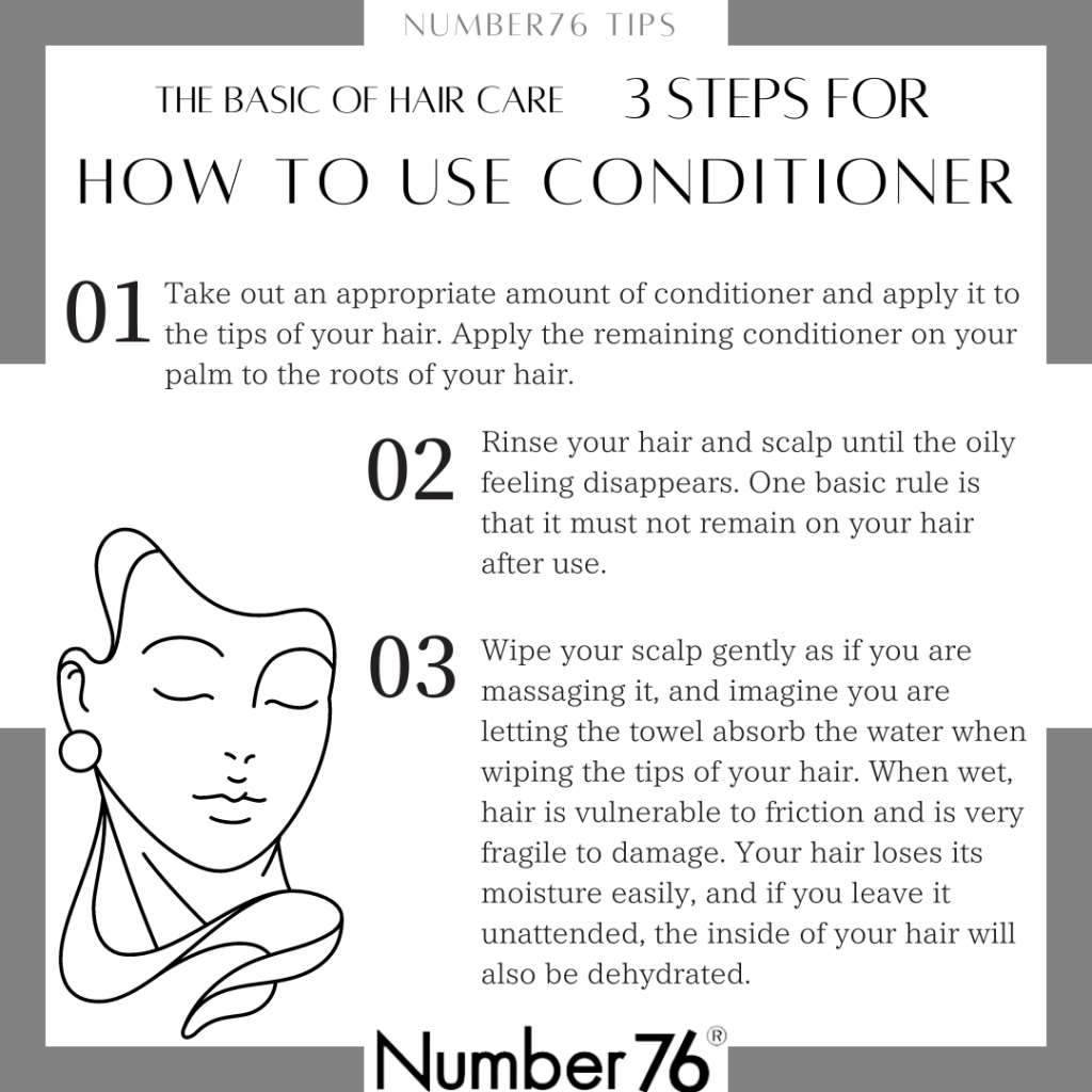 How can we use on sale conditioner on hair