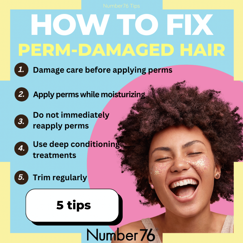 5 Tips for How To Fix Perm-Damaged Hair